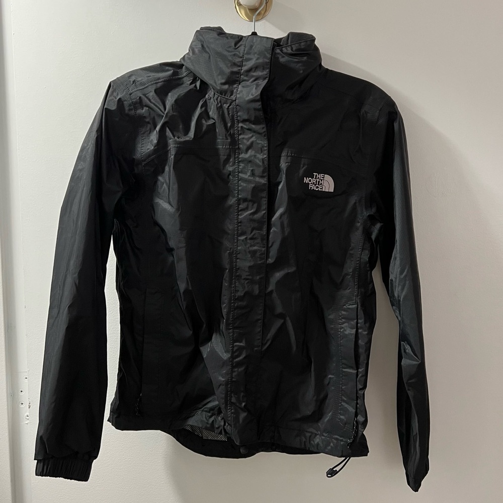 Women’s Black North Face Windbreaker Ski Jacket